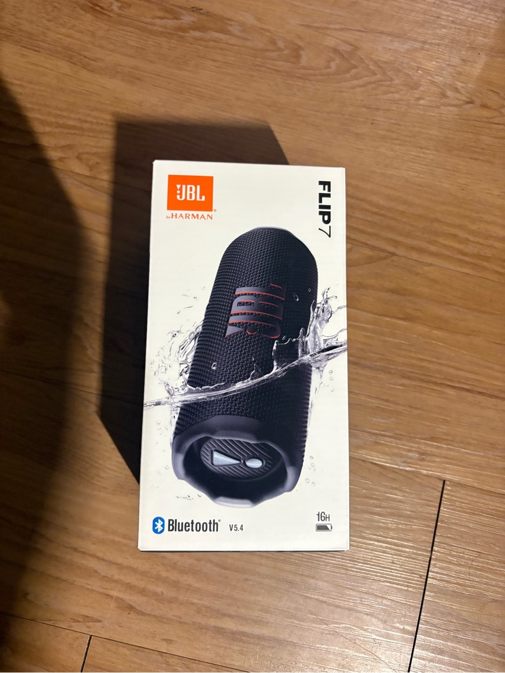 JBL Flip 7 Portable Bluetooth Speaker - Black